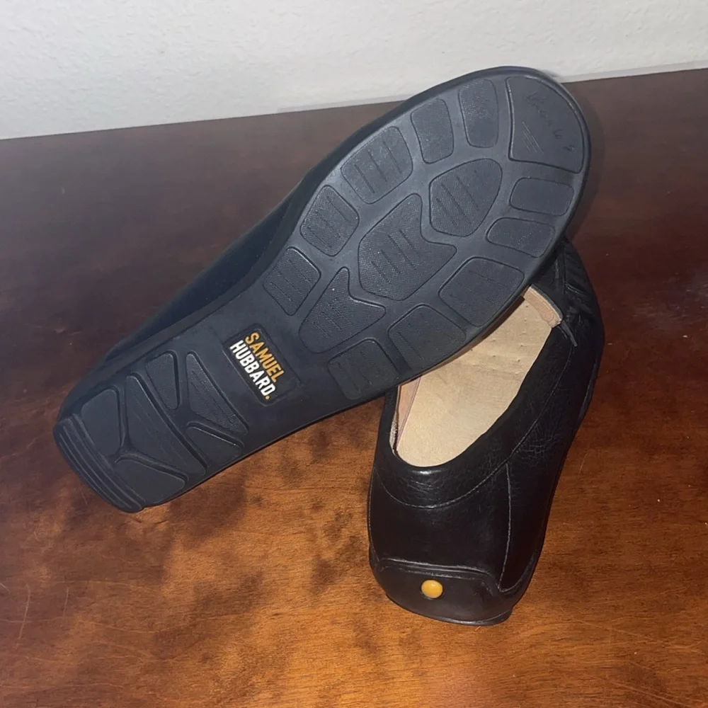 Samuel Hubbard Men’s 10 M Black Slip On Loafers Dress Shoes Free Spirit Driver